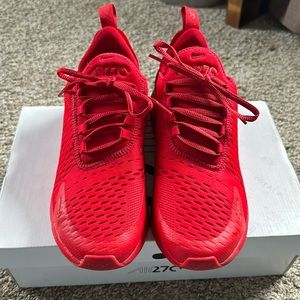 Red Nike Air Max 270